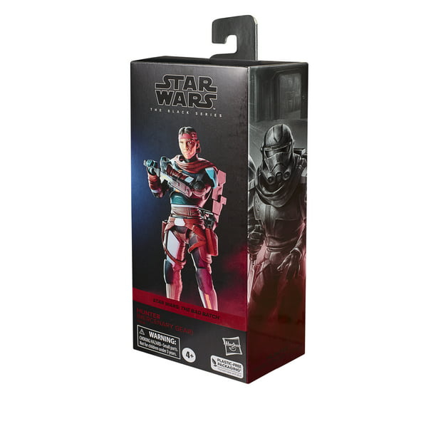 New The Bad Batch Hunter Mercenary Gear Black Series Figure Available Now The Force Awakens