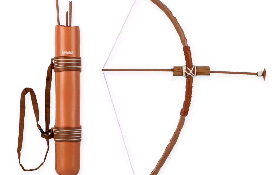 New Return of the Jedi 40th Anniversary Ewok Bow and Arrow Set available now!