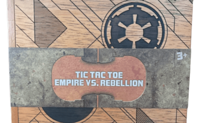 New Star Wars Galaxy's Edge Tic Tac Toe Empire VS Rebellion Game available now!