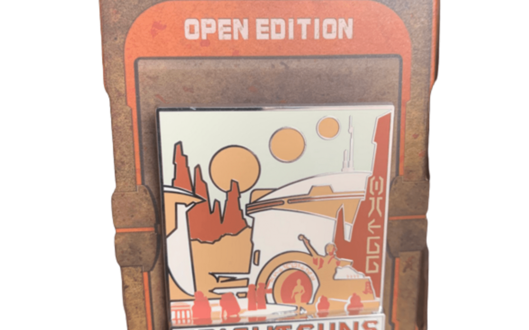 New Star Wars Galaxy Edge Bright Suns Open Edition Pin available now!