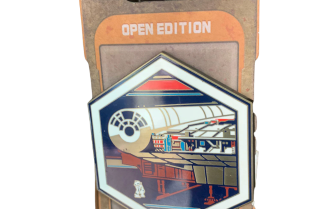 New Star Wars Galaxy's Edge Millennium Falcon Open Edition Pin available now!