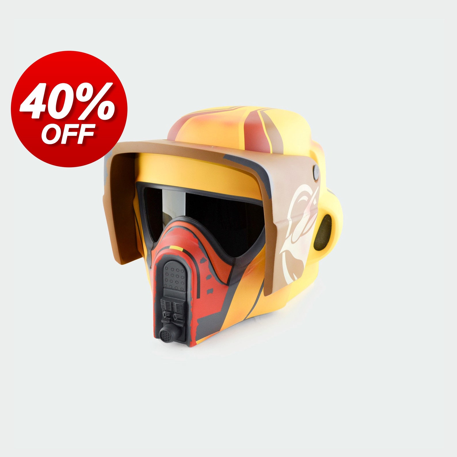 SWR Ezra Bridger Scout Trooper Helmet Cosplay Prop 2