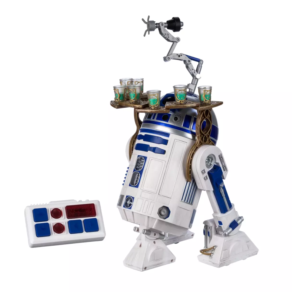 SWGE R2-D2 Remote Control Interactive Droid Toy with Serving Tray 2