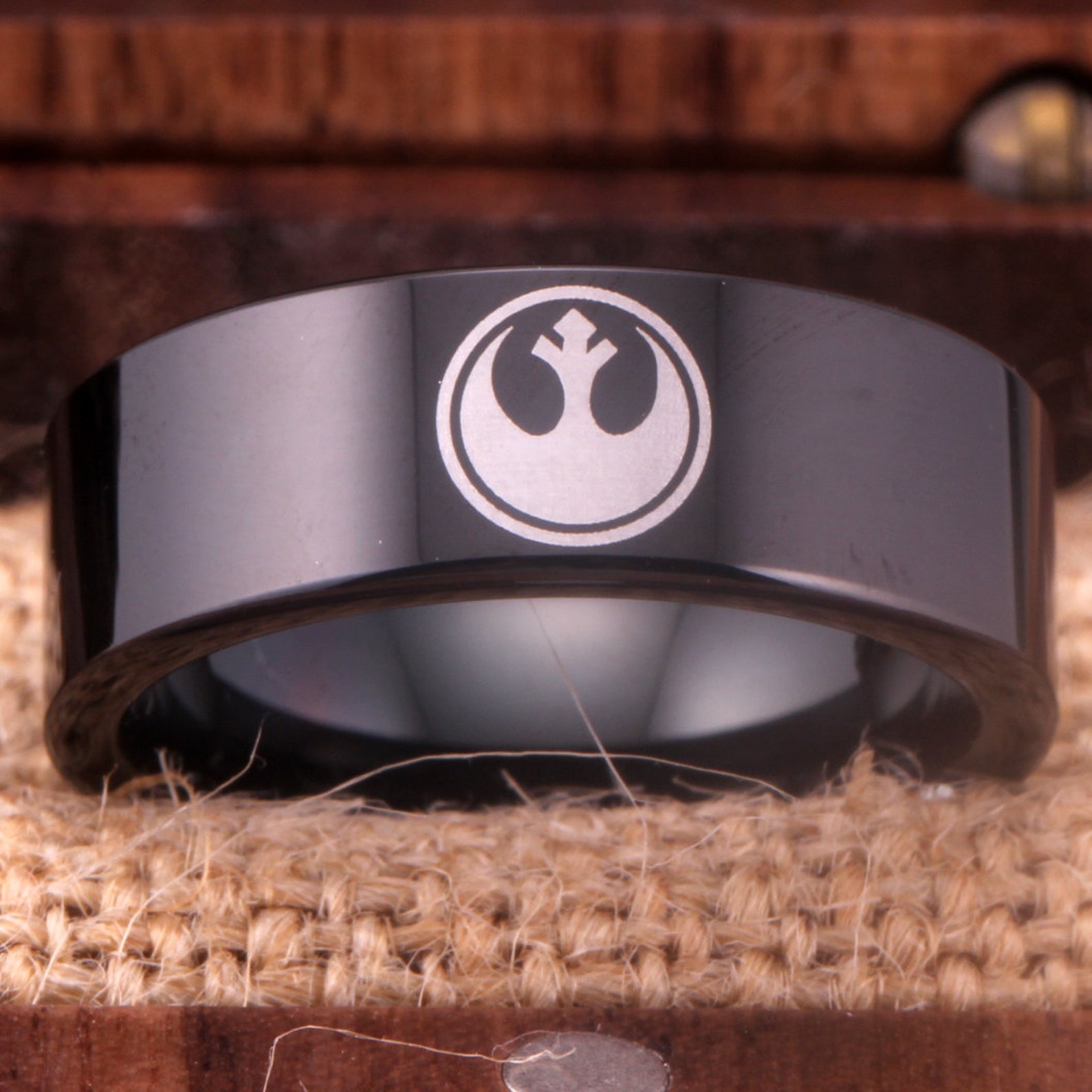 SW Rebel Alliance Tungsten Carbide Ring 1