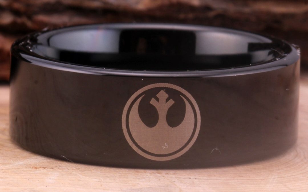 New Star Wars Rebel Alliance Tungsten Carbide Ring available now!