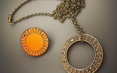 New Star Wars Aurebesh Decoder Relic Pendant available now!