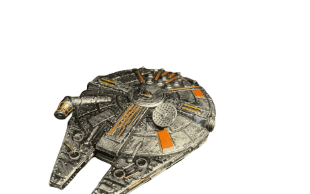 New Star Wars Galaxy's Edge Millennium Falcon Toydarian Metal Toy ...