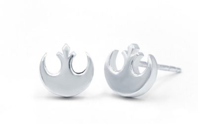 New Star Wars Rebel Alliance Silver Stud Earrings available now!