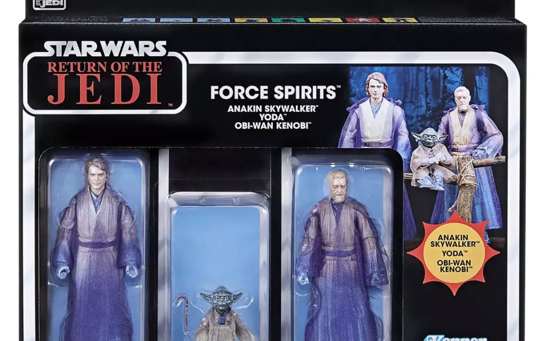 New Return of the Jedi Force Spirits Retro Figure 3-Pack available now!