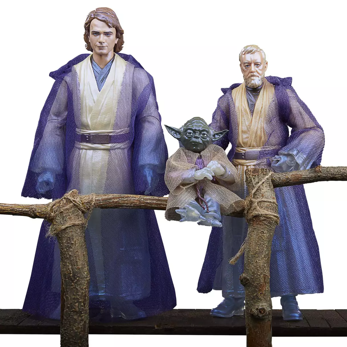 New Return Of The Jedi Force Spirits Retro Figure 3 Pack Available Now The Force Awakens Toys