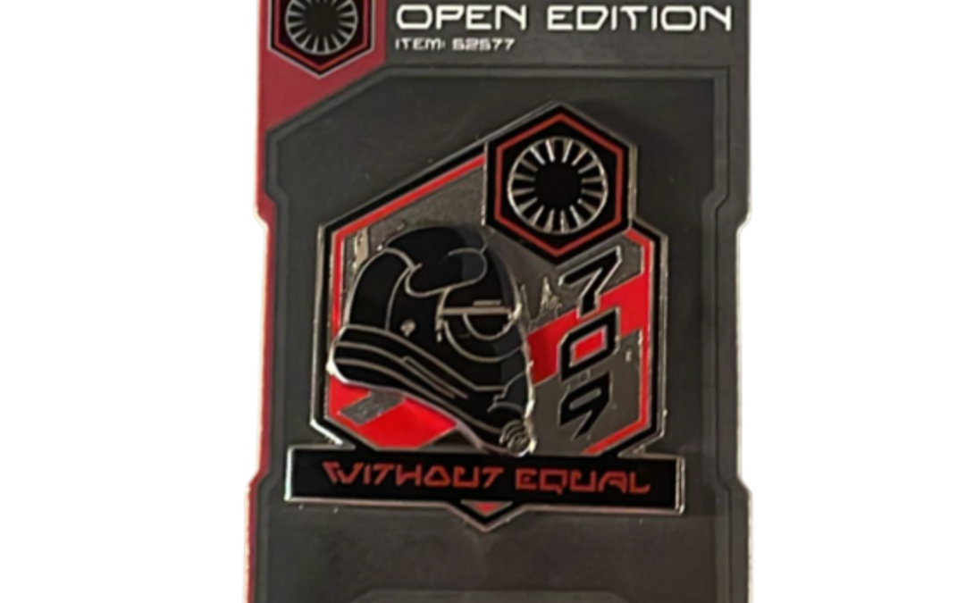 New Star Wars Galaxy's Edge Without Equal 709 Open Pin available now!