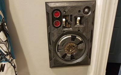 New Star Wars Sci-Fi Droid Robot Access Light Switch Cover Plate available now!