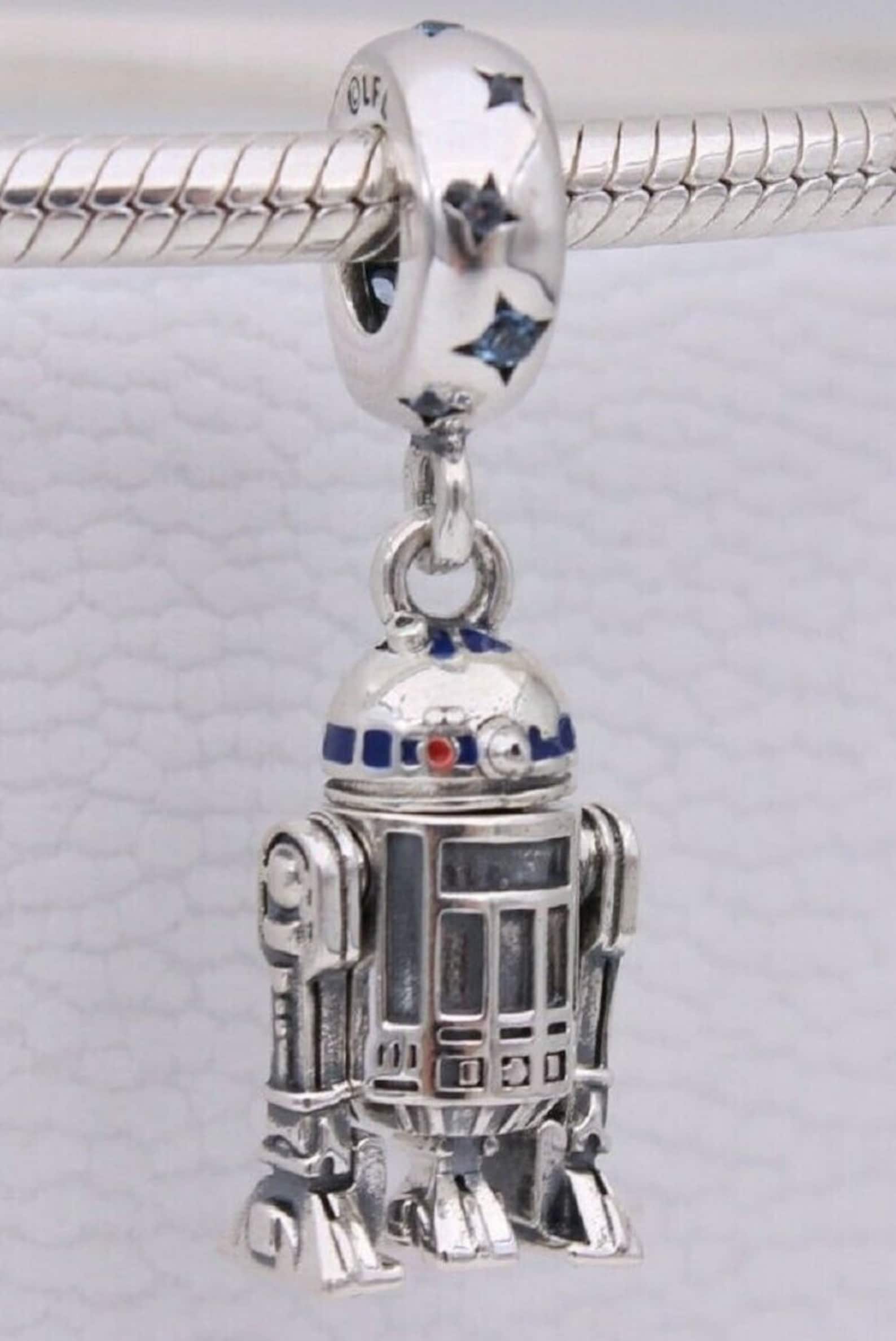SW R2-D2 Robot Dangle Bracelet Charm 2