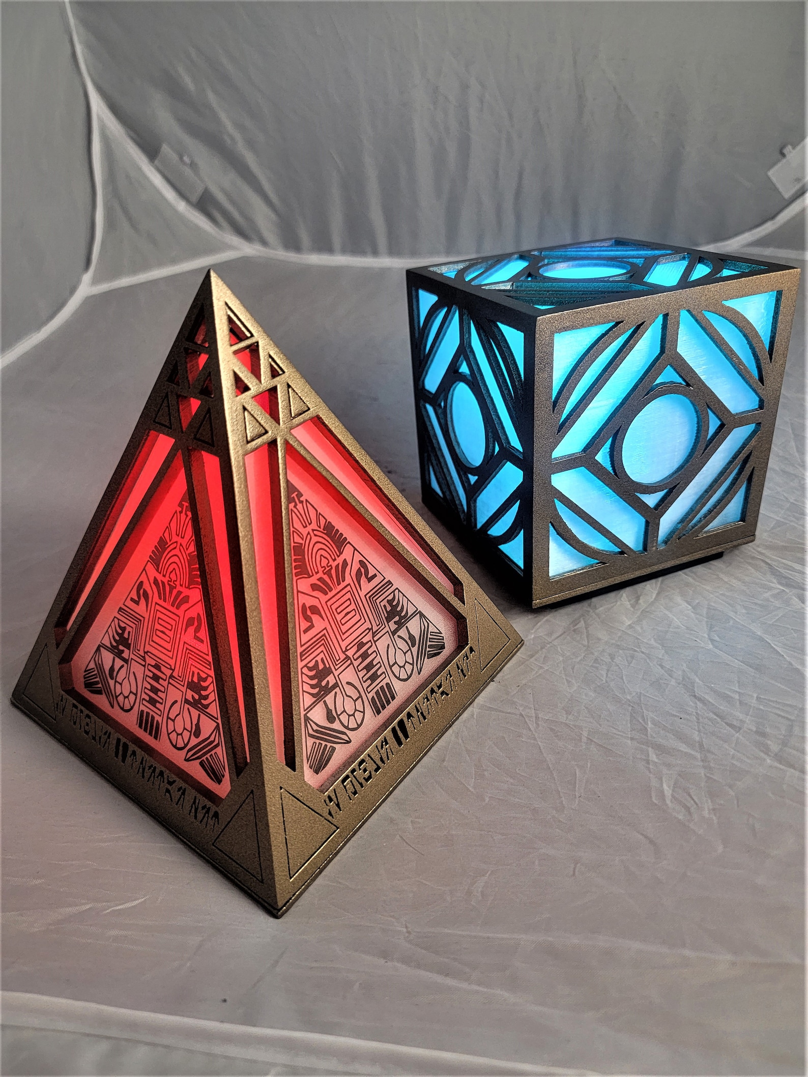 SW Jedi Holocron LED Interactive Light Replica 4