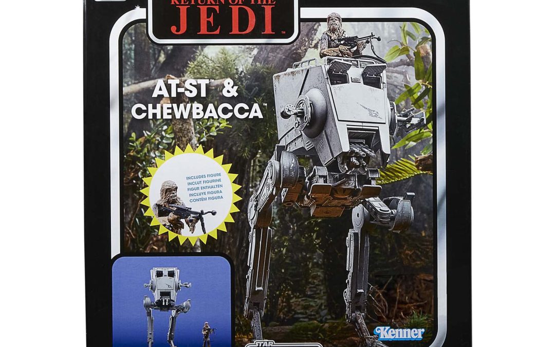 New Return of the Jedi AT-ST and Chewbacca Vintage Play Set available now!