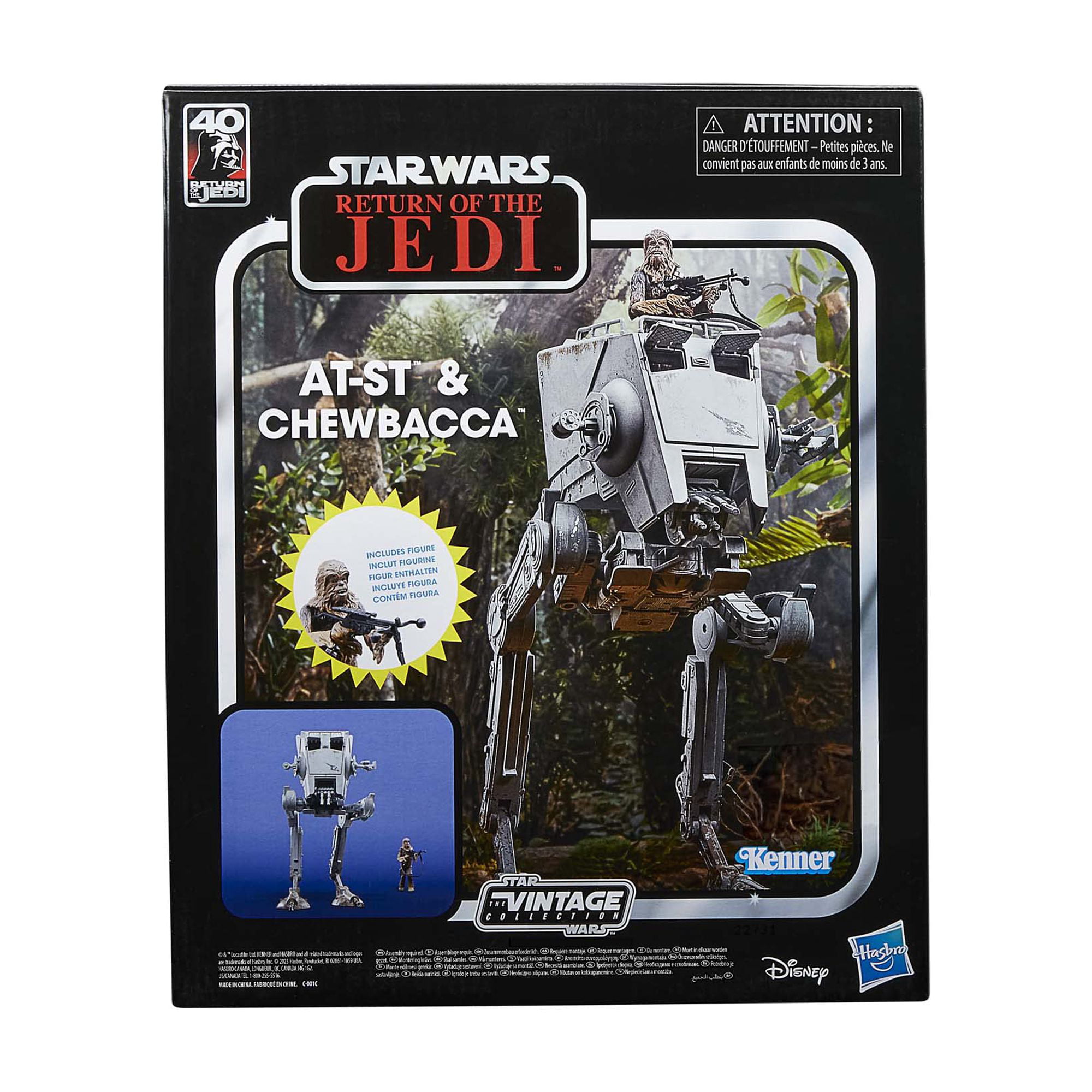 ROTJ AT-ST and Chewbacca Vintage Play Set 1