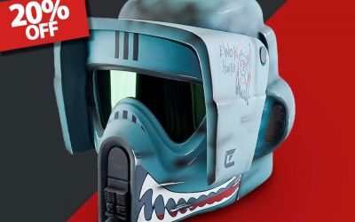 New Star Wars Imperial Scout Trooper Ewok Hunter Cosplay Helmet available!