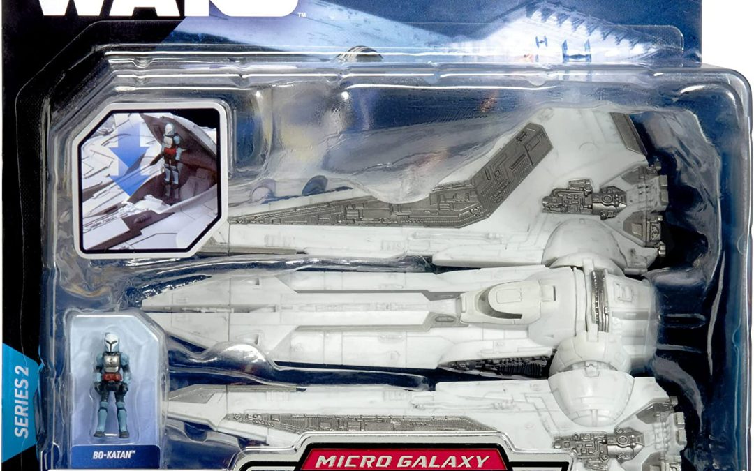 New The Mandalorian Micro Galaxy Katan Kryze’s Gauntlet Starfighter Play Set available!