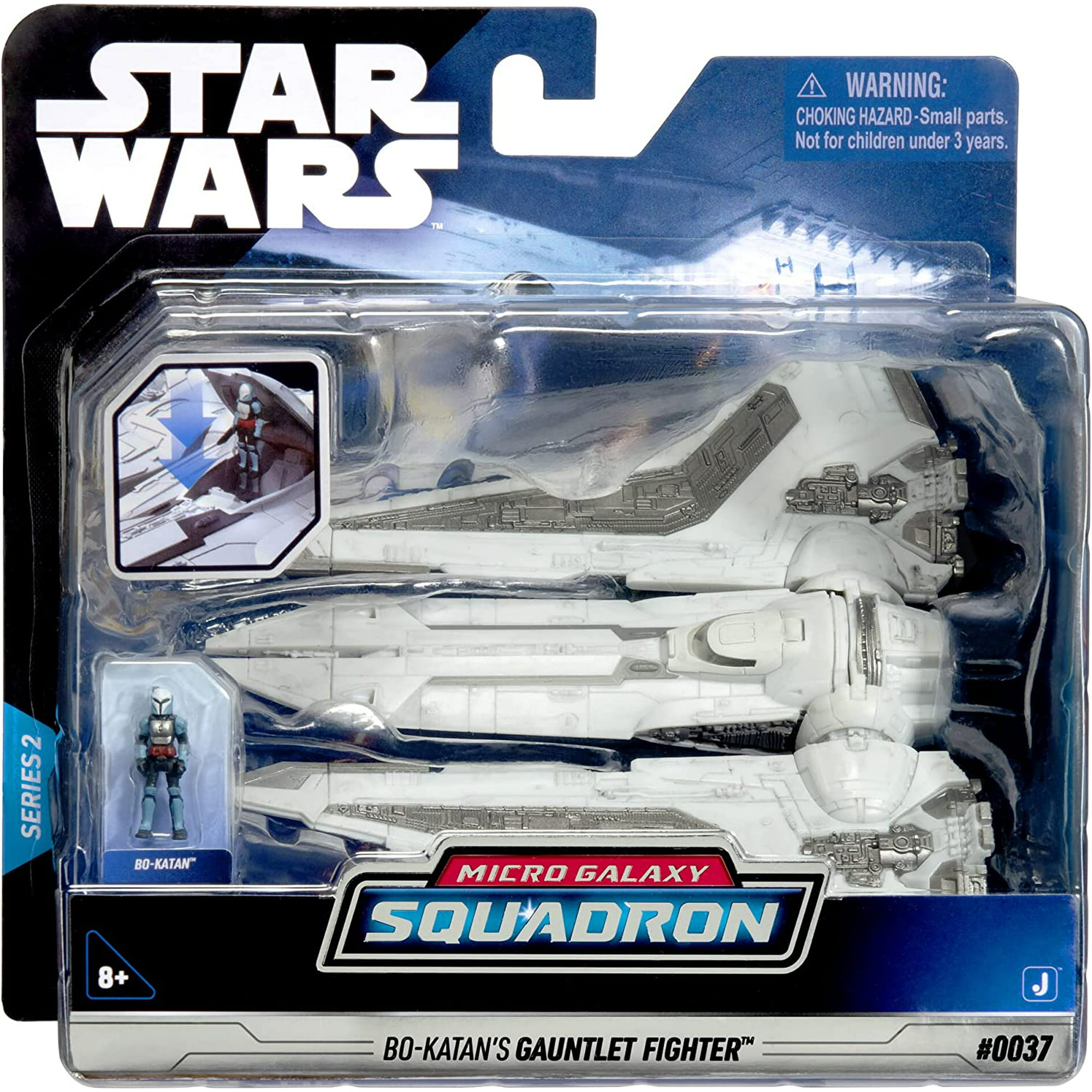 SW Micro Galaxy Katan Kryze’s Gauntlet Starfighter Play Set 1