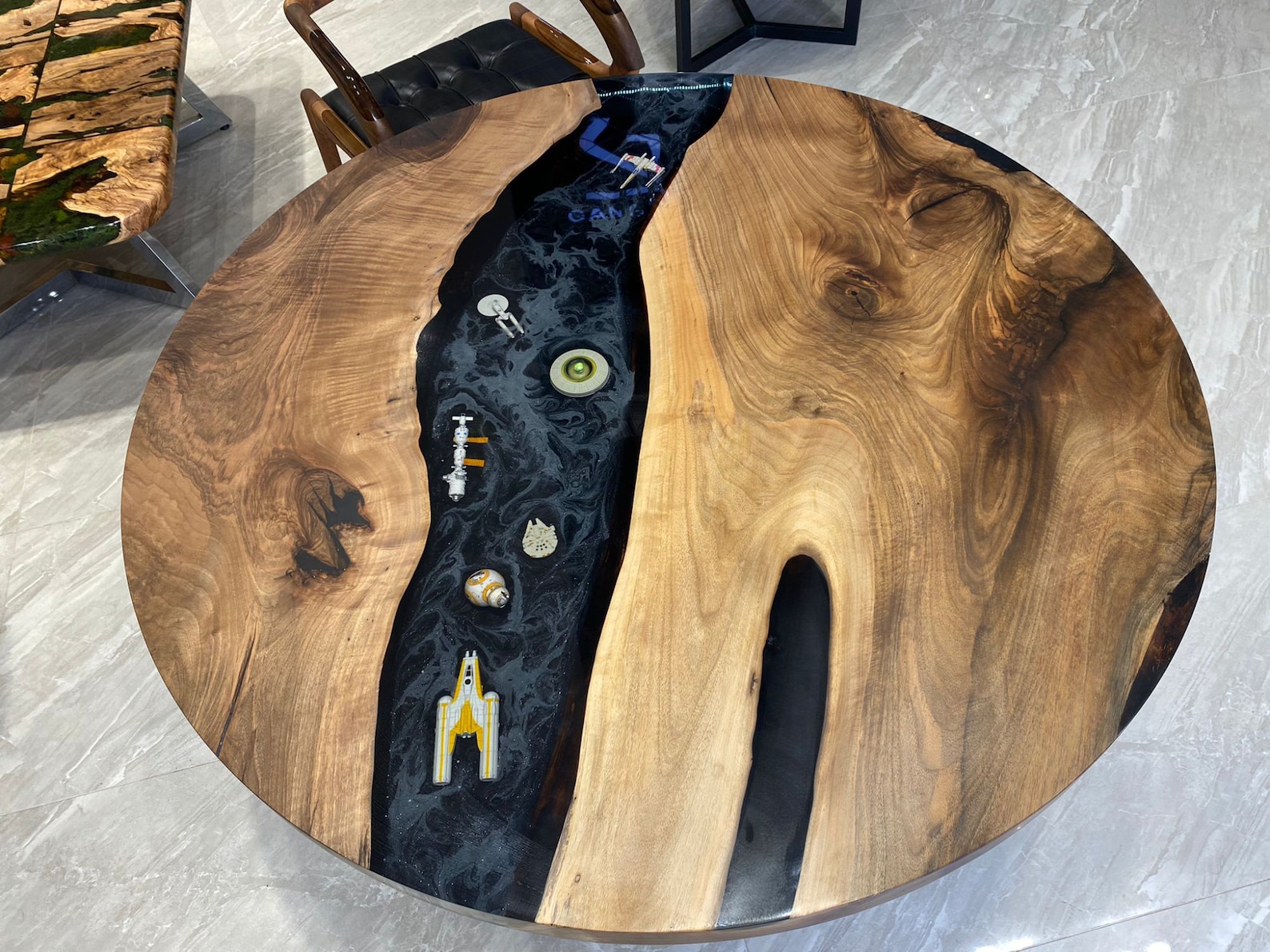 SW Figure Resin Table Top Epoxy Coffee Table 1