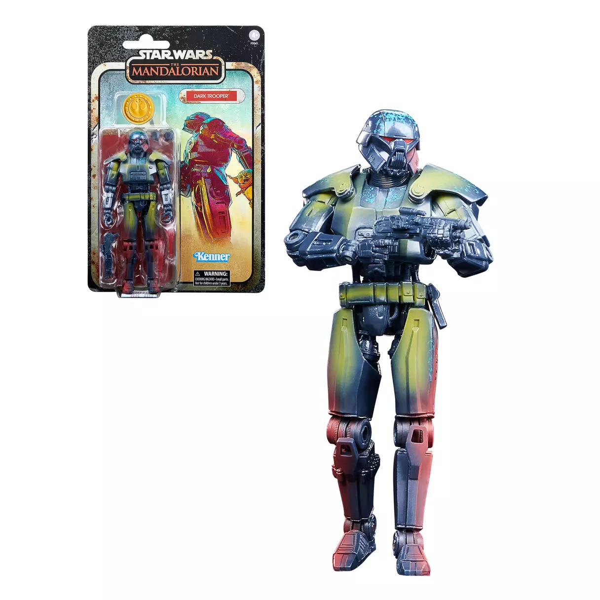 TM Imperial Dark Trooper (Rainbow Colored) Retro Figure 1