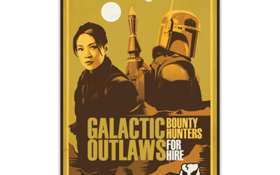 New The Book of Boba Fett Galactic Outlaws Wall Poster available now!