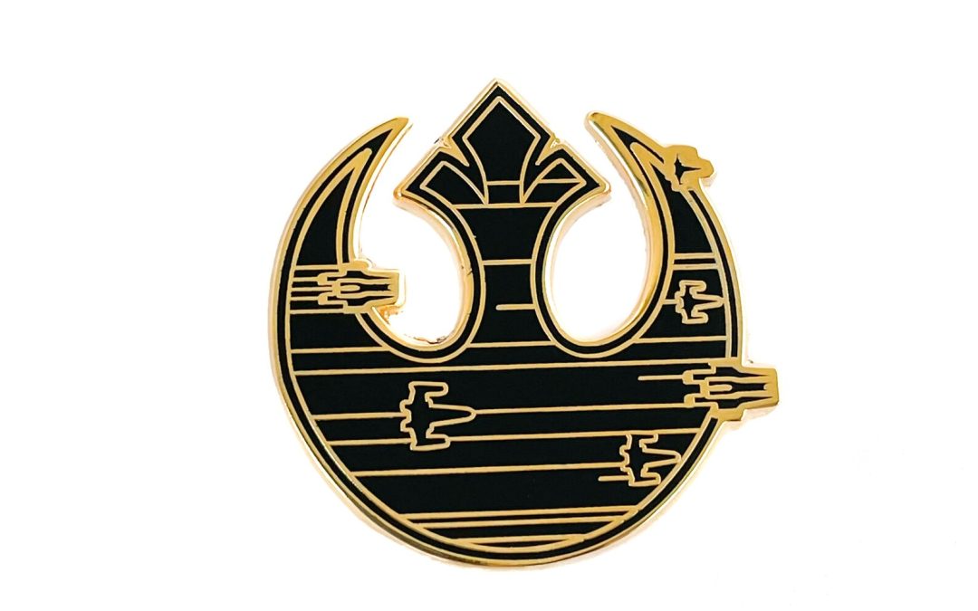 New Star Wars Rebel Symbol Rebel X-Wings Inspired Pin Badge available now!