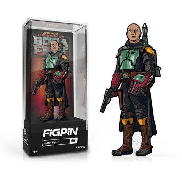 New The Book of Boba Fett themed Boba Fett FiGPiN Pin available now!