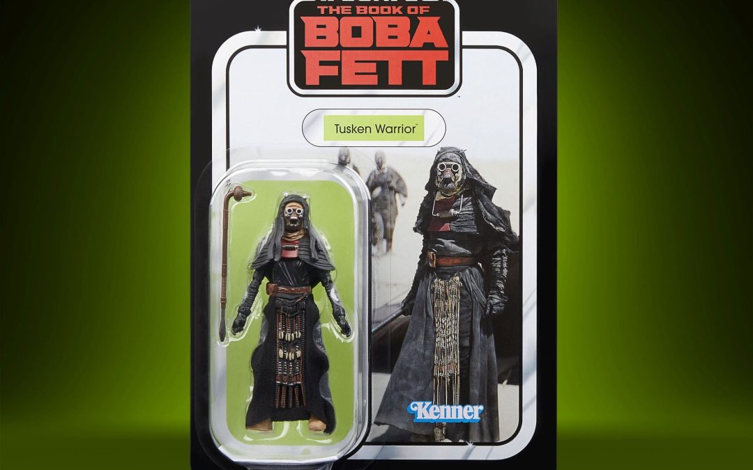 New The Book of Boba Fett Tusken Warrior Vintage Figure available now!