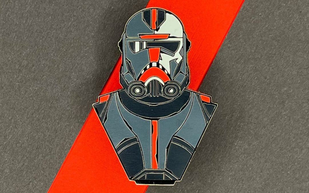 New The Bad Batch Hunter Bust Enamel Pin available now!