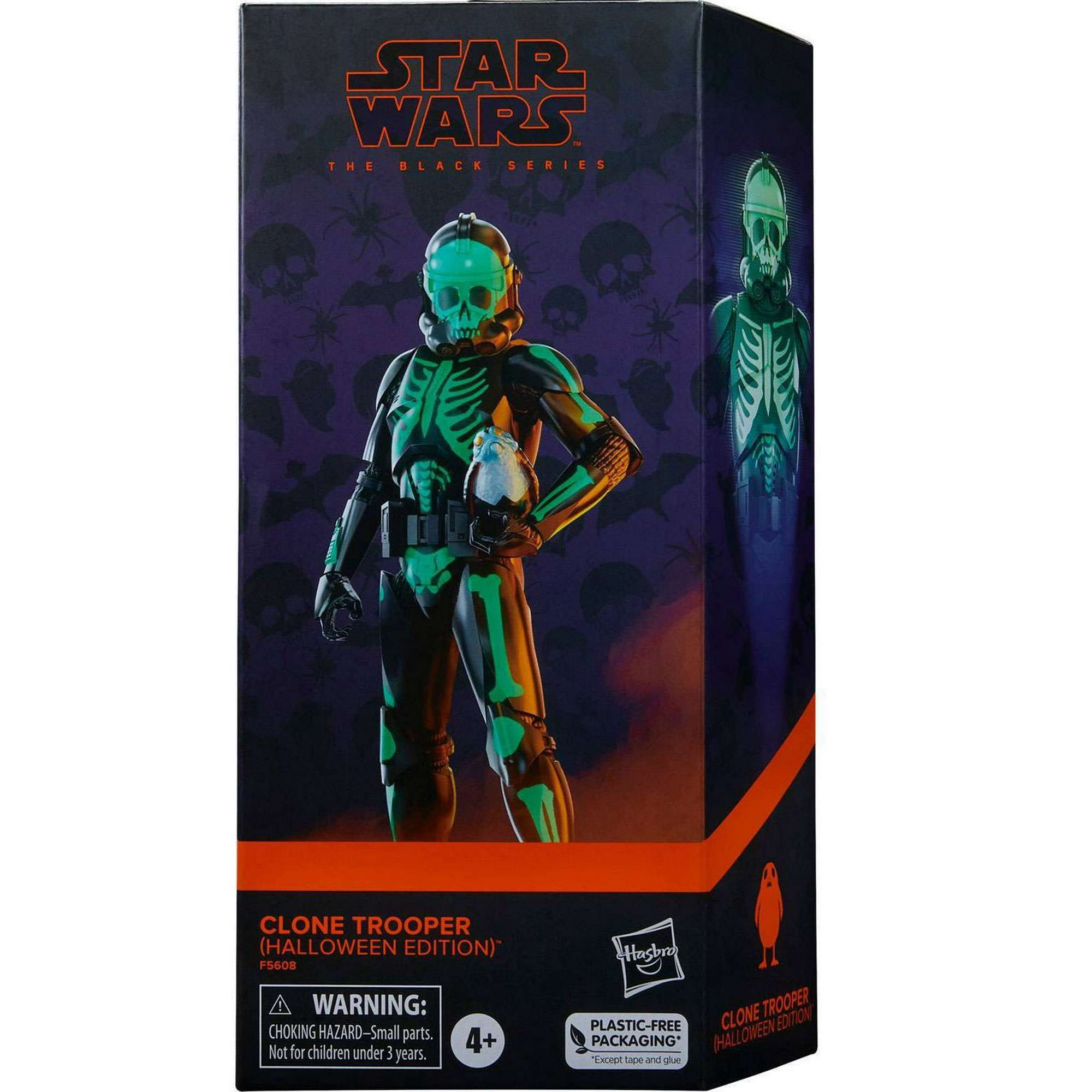 SW Clone Trooper (Halloween Edition) Black Series Figure 1