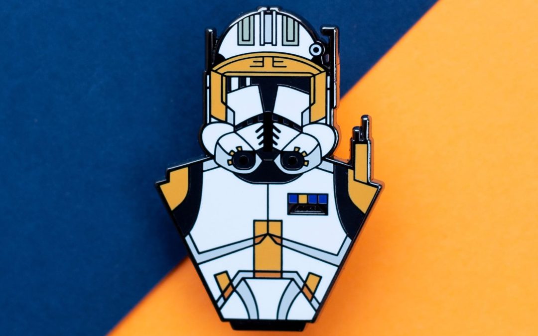 New Star Wars Commander Cody Bust Enamel Pin available now!