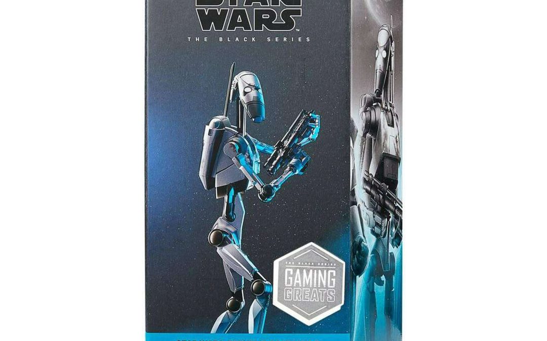 New Star Wars: Republic Commando Battle Droid Black Series Figure available now!