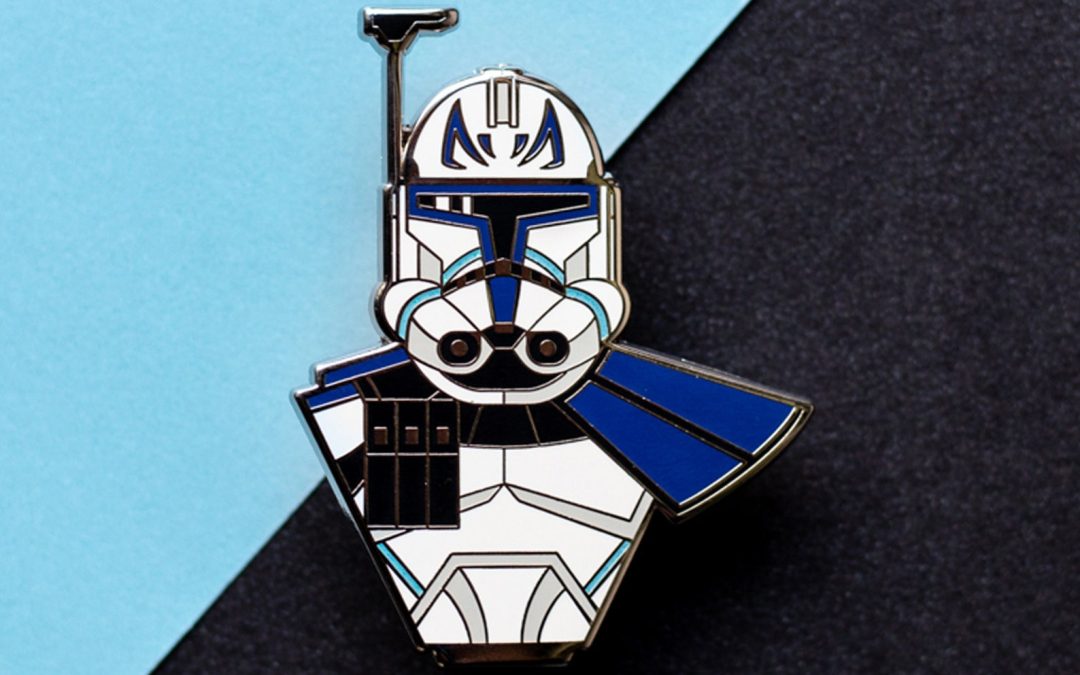 New Star Wars Captain Rex Bust Enamel Pin available now!