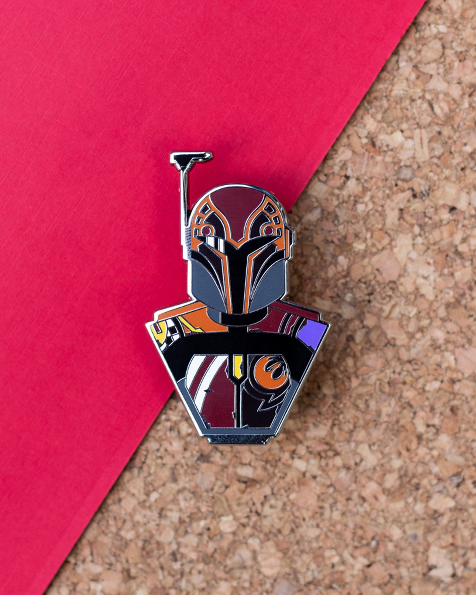 SWR Sabine Wren (Specter Five) Bust Enamel Pin 1