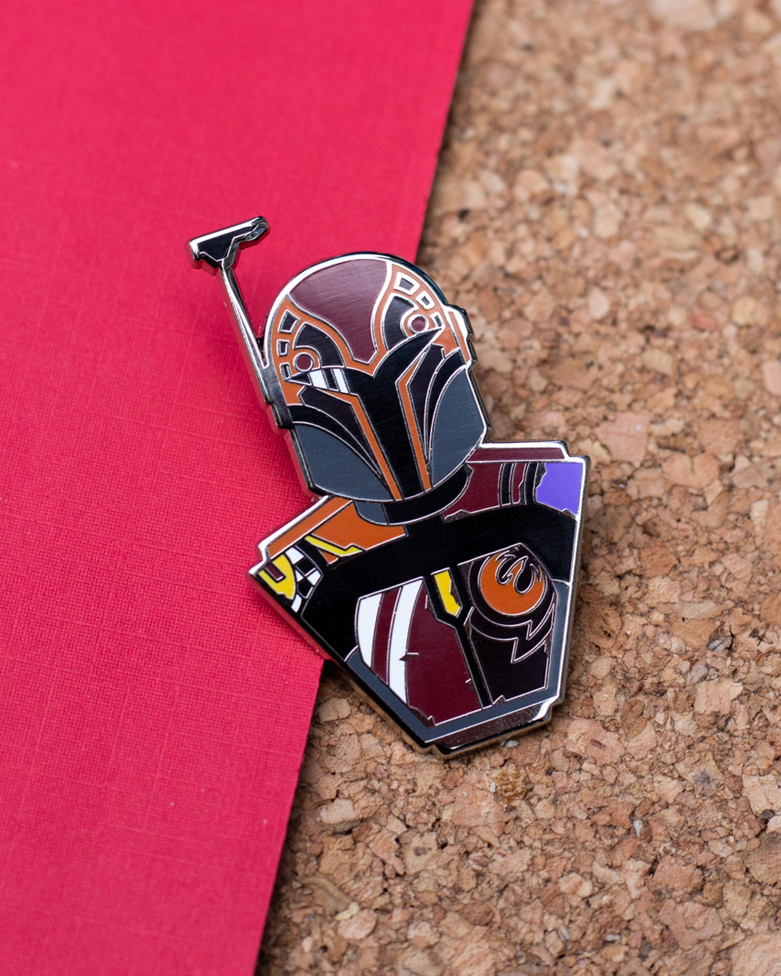 SWR Sabine Wren (Specter Five) Bust Enamel Pin 2