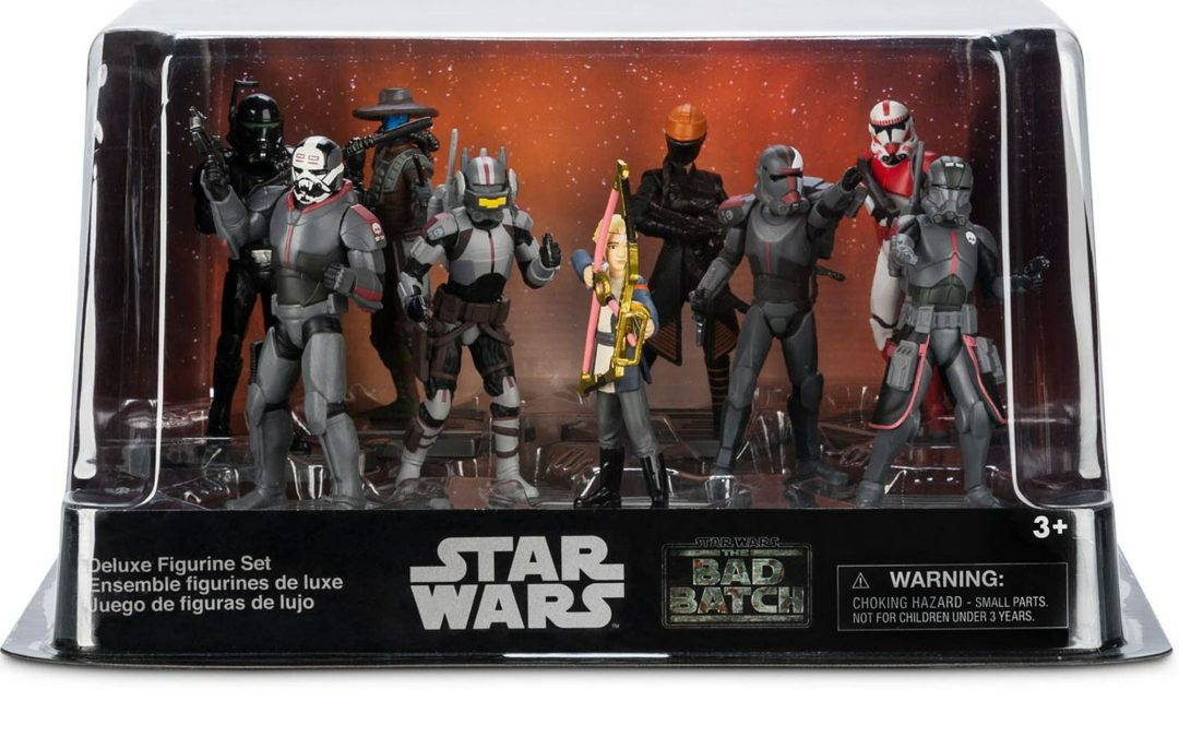 New The Bad Batch 9-Piece PVC Figure Deluxe Play Set available now!