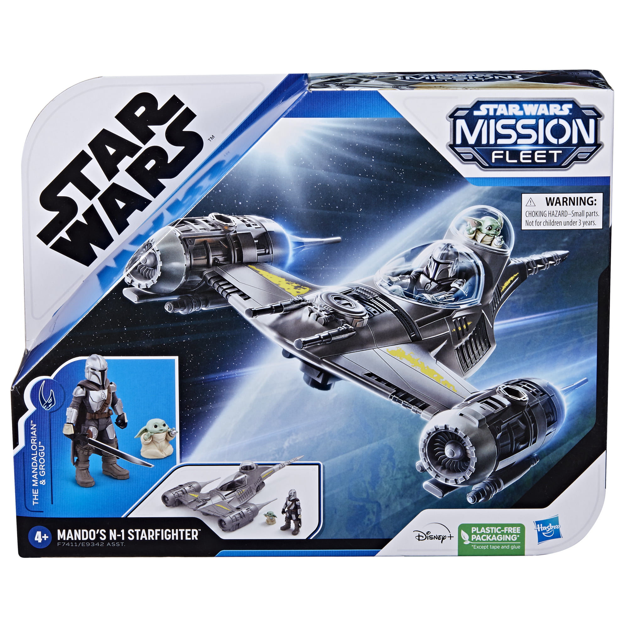 TM Mission Fleet Mando's N-1 Starfighter Vehicle Play Set 1