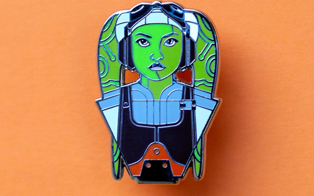 New Star Wars Rebels Hera Syndulla Specter Two Bust Enamel Pin available now!