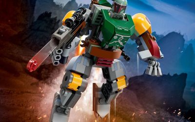New The Book of Boba Fett Themed Boba Fett Mech Figure Lego Set available now!