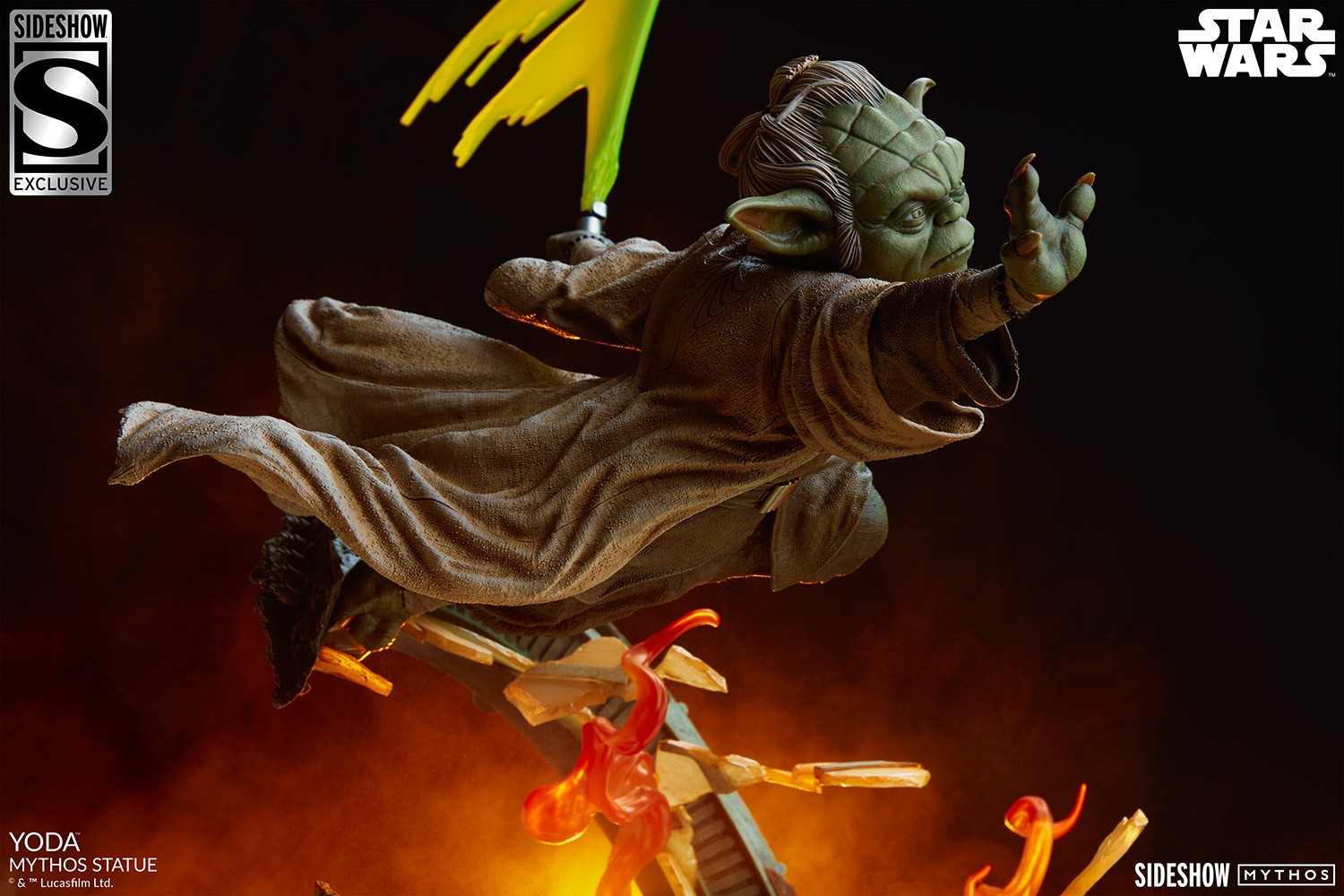 SW Master Yoda Mythos Statue 2