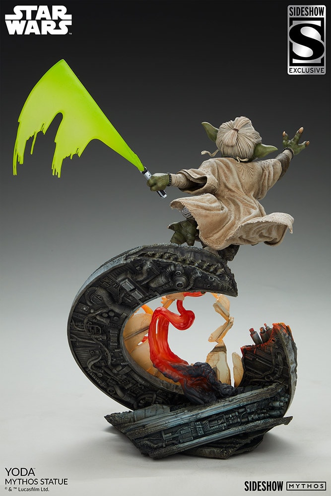 SW Master Yoda Mythos Statue 4