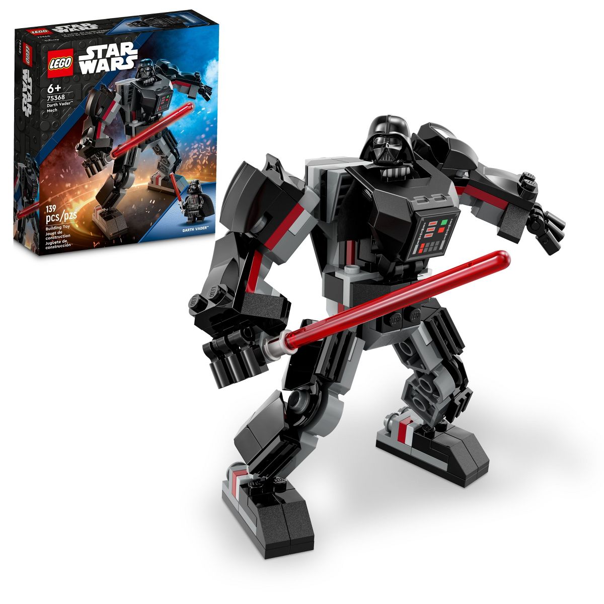 SW Darth Vader Mech Figure Lego Set 1