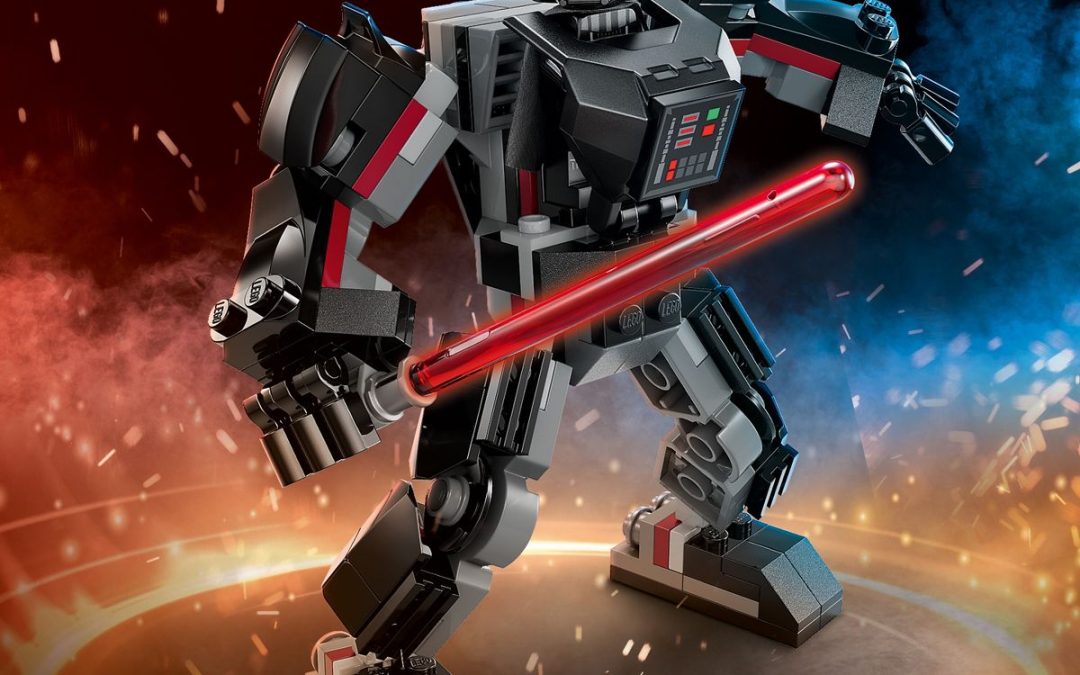 New Star Wars Darth Vader Mech Figure Lego Set available now!