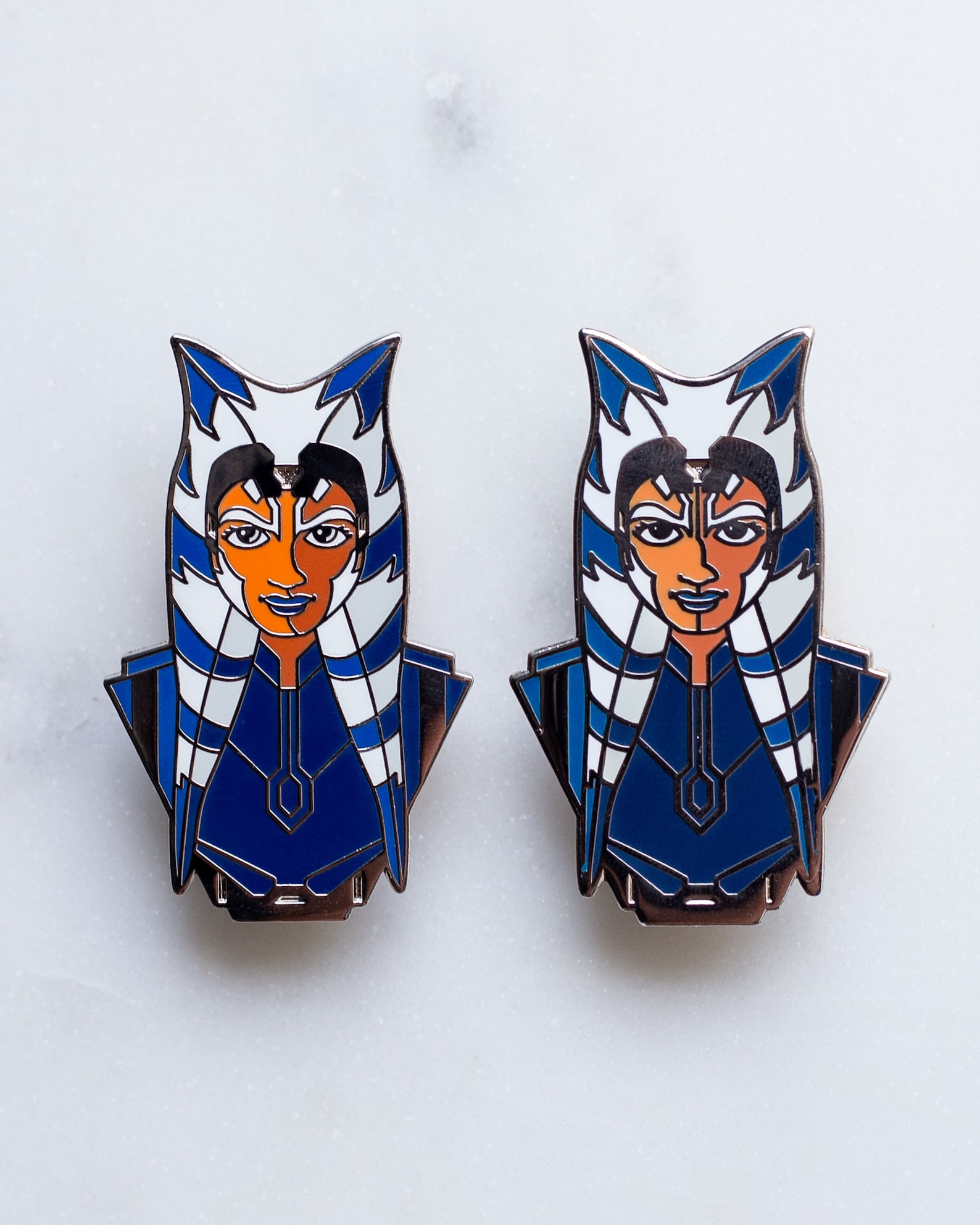 SWTCW Ahsoka Tano Season 7 Bust Enamel Pin 2