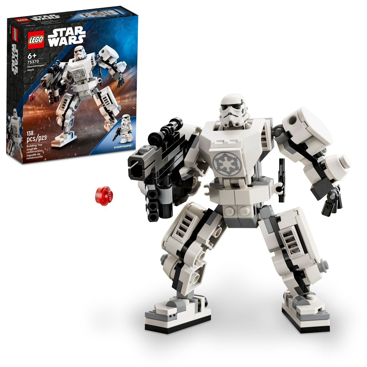 SW Imperial Stormtrooper Mech Figure Lego Set 1