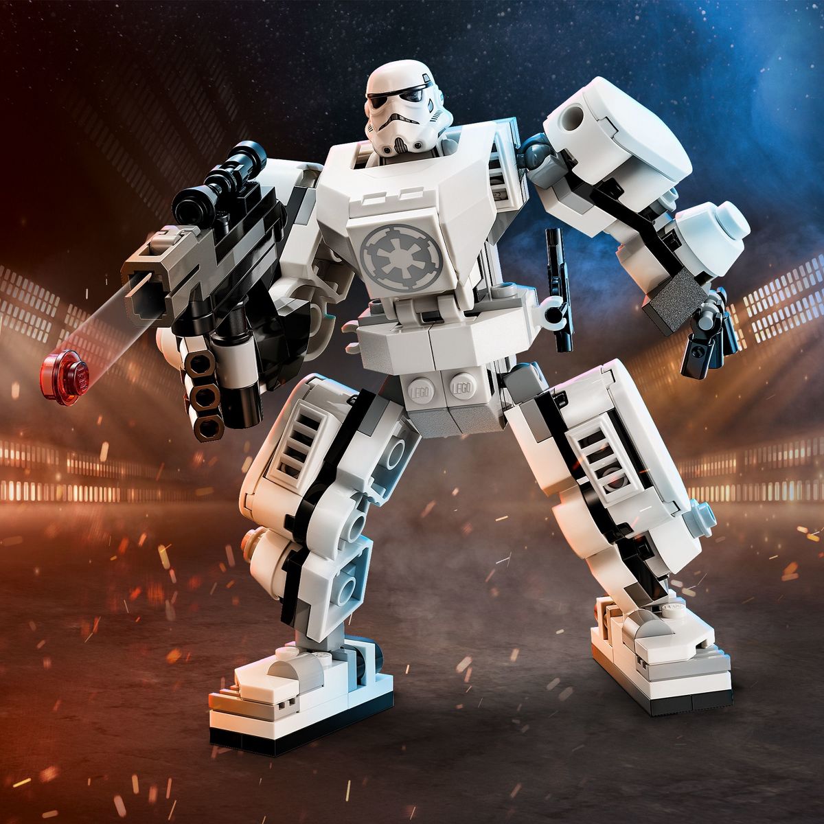 SW Imperial Stormtrooper Mech Figure Lego Set 2