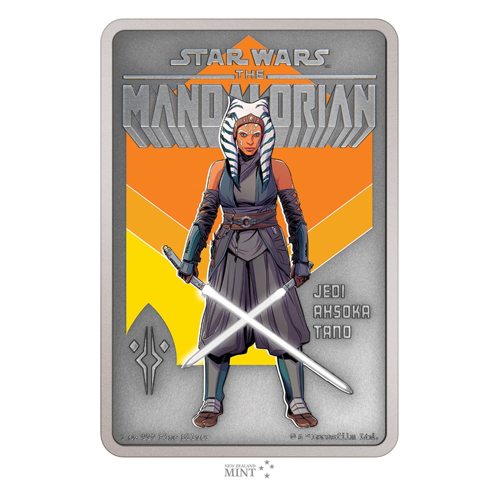 TM Ahsoka Tano 10z Silver Coin 3