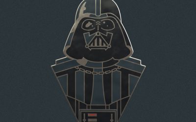 New Star Wars Darth Vader Bust Enamel Pin available now!