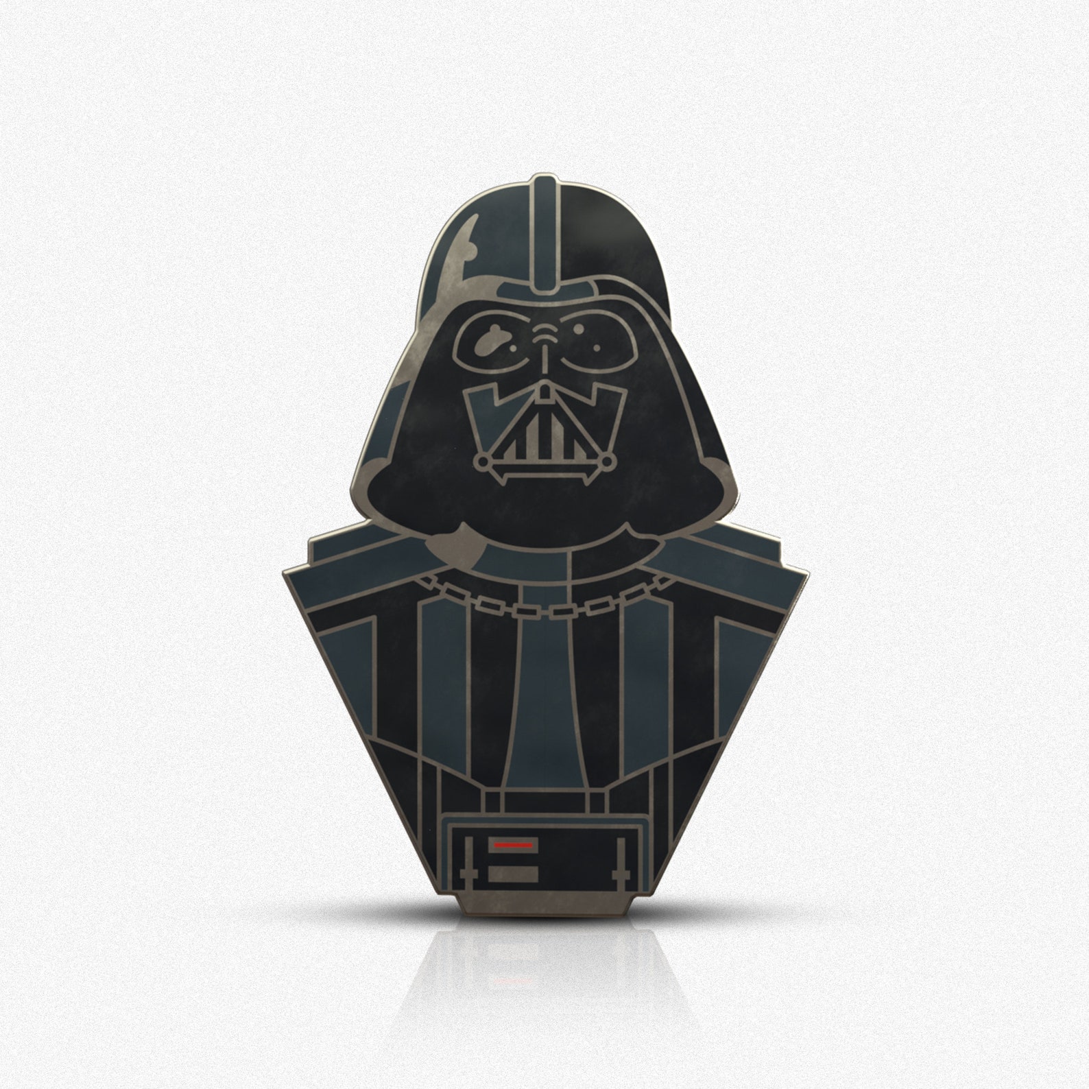 SW Darth Vader Bust Enamel Pin 3